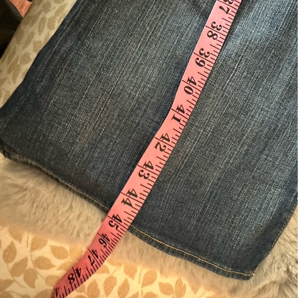 Rock & Republic Roth Radison Low Rise Y2K Inspired Rhinestone Bootcut Jeans 32 - Picture 14 of 15